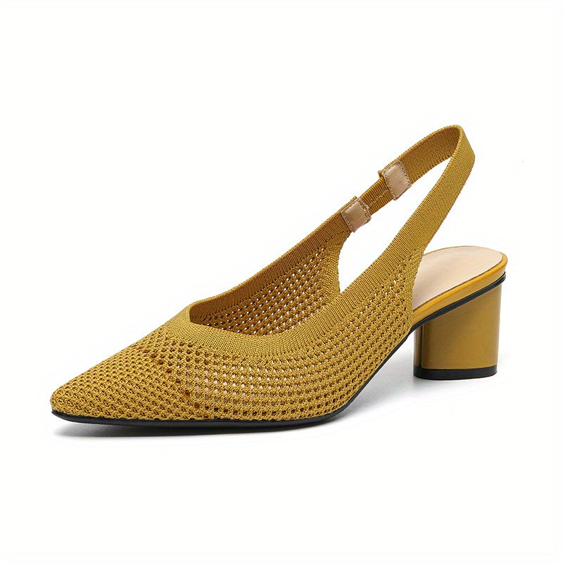 Liréa | Escarpins Slingback Maille Élégante