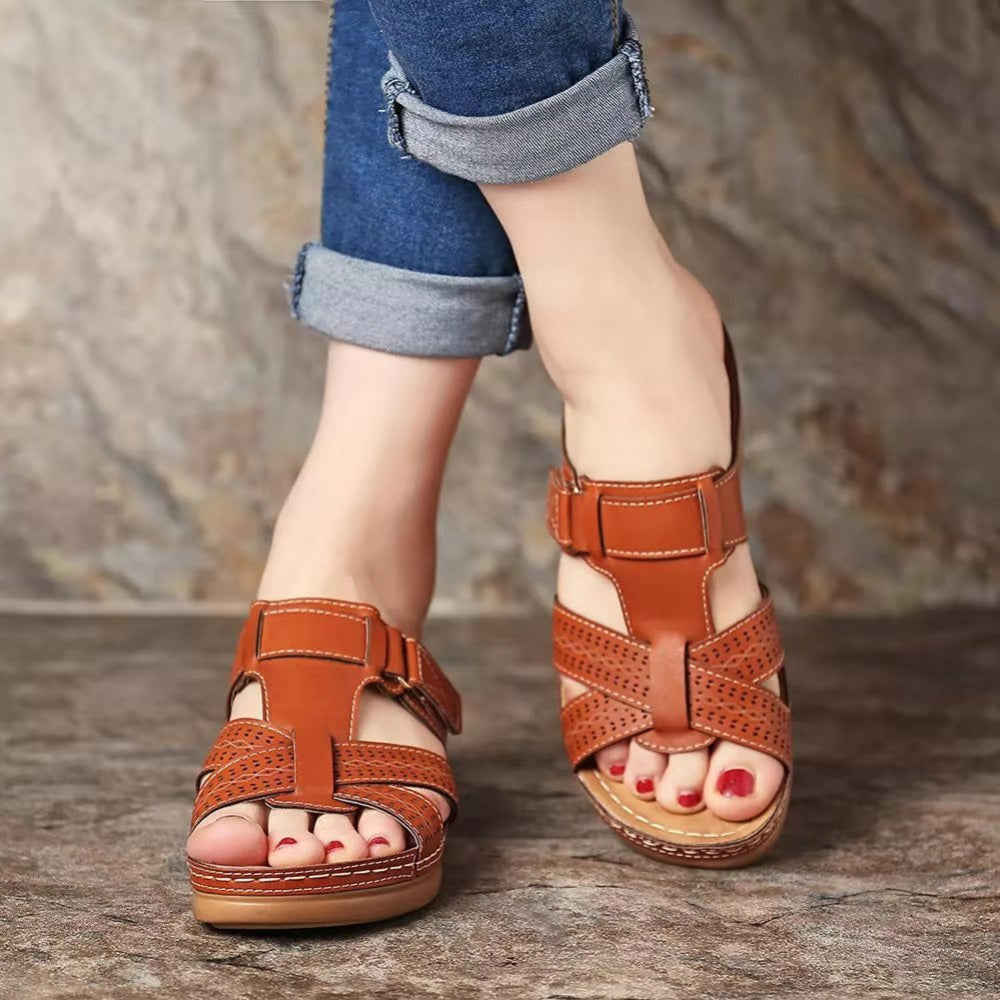 Orlena | Sandales Confort Ajustables Quotidiennes