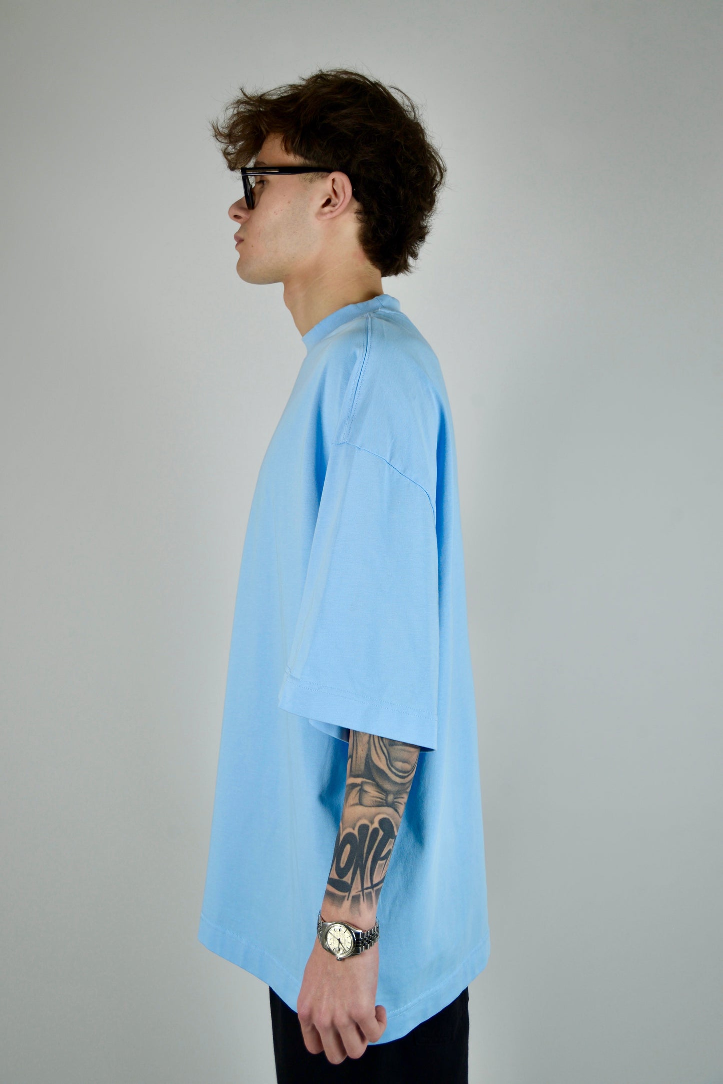 T-shirt Oversize Celeste