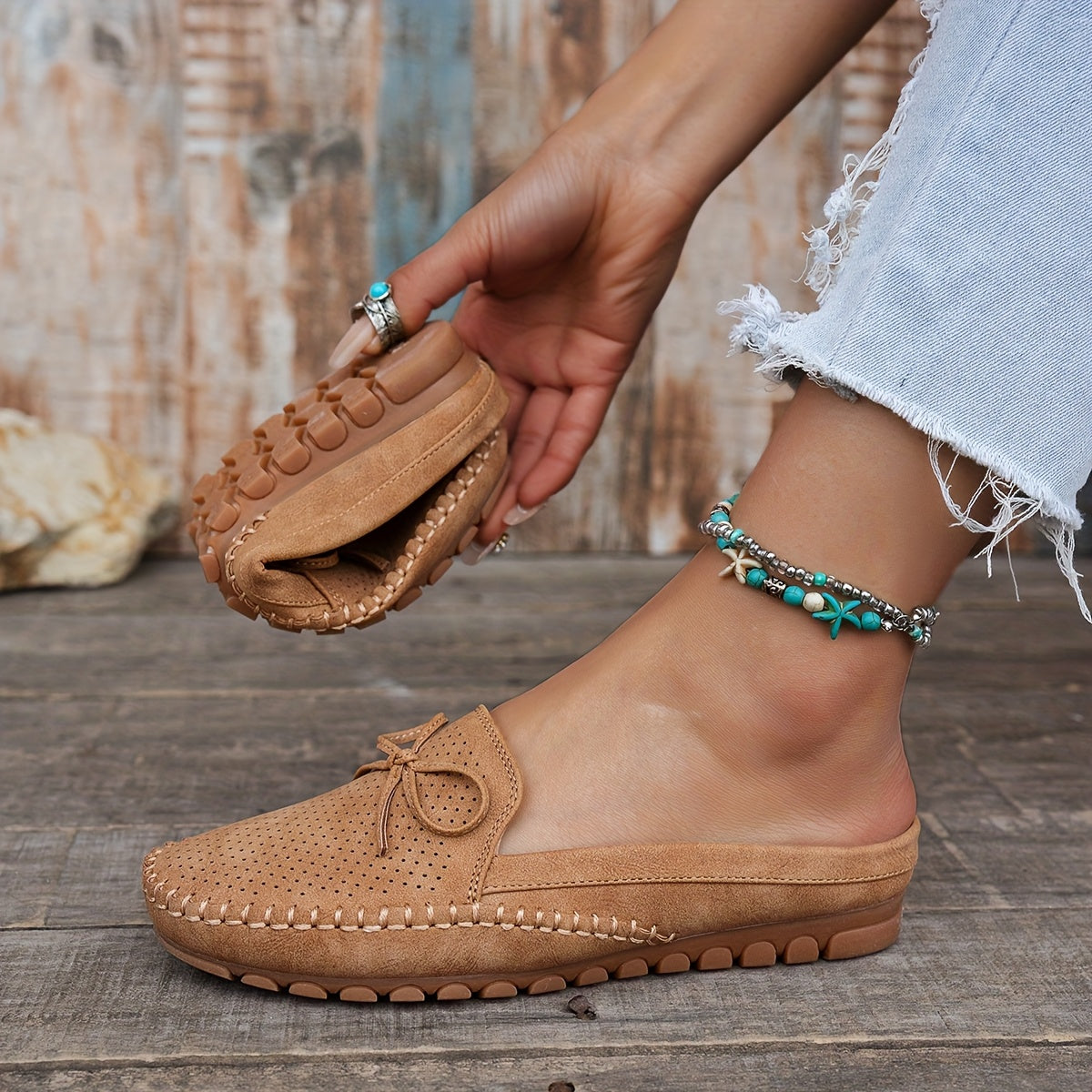Nerina | Sabots Mocassins Confort Souple