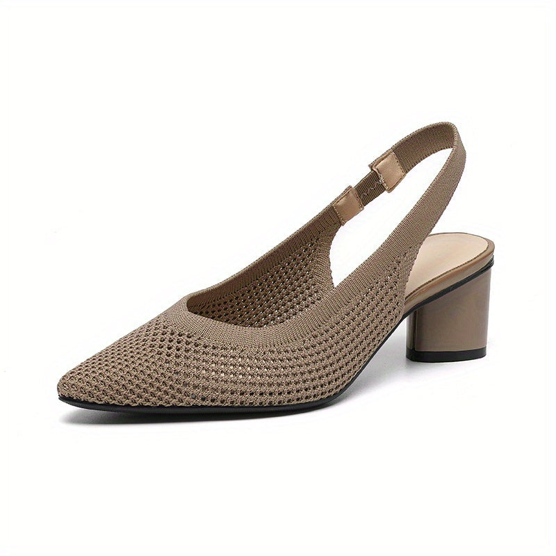 Liréa | Escarpins Slingback Maille Élégante