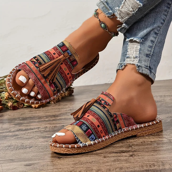 Leena | Sandales Plates Confortables