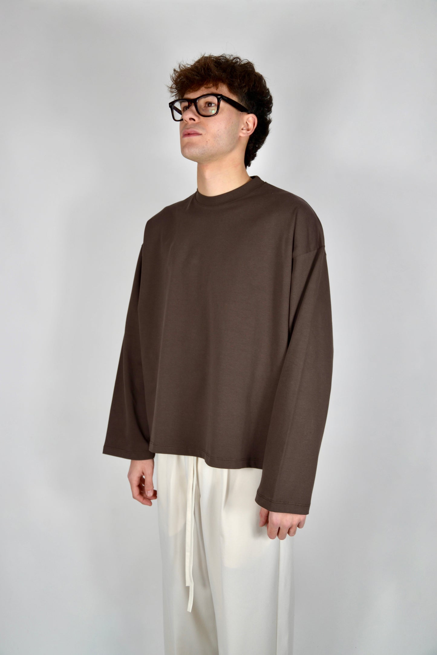 Longsleeve Marrone