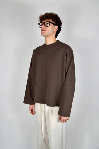 Longsleeve Marrone