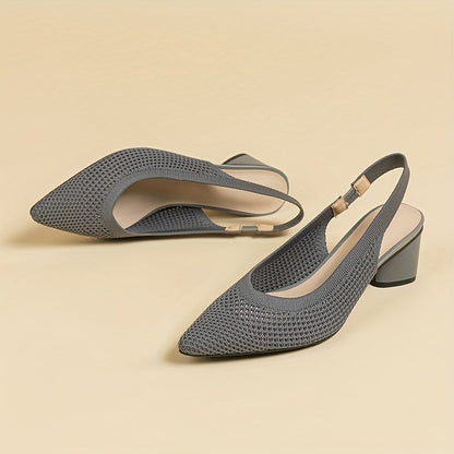 Liréa | Escarpins Slingback Maille Élégante