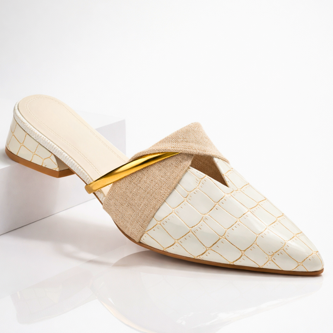 Seraphine | Mule Élégante à Bout Pointu