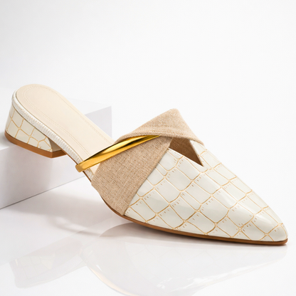 Seraphine | Mule Élégante à Bout Pointu