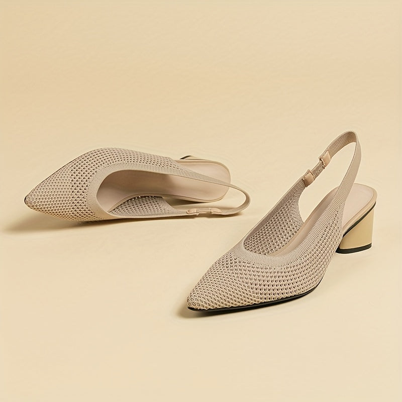 Liréa | Escarpins Slingback Maille Élégante