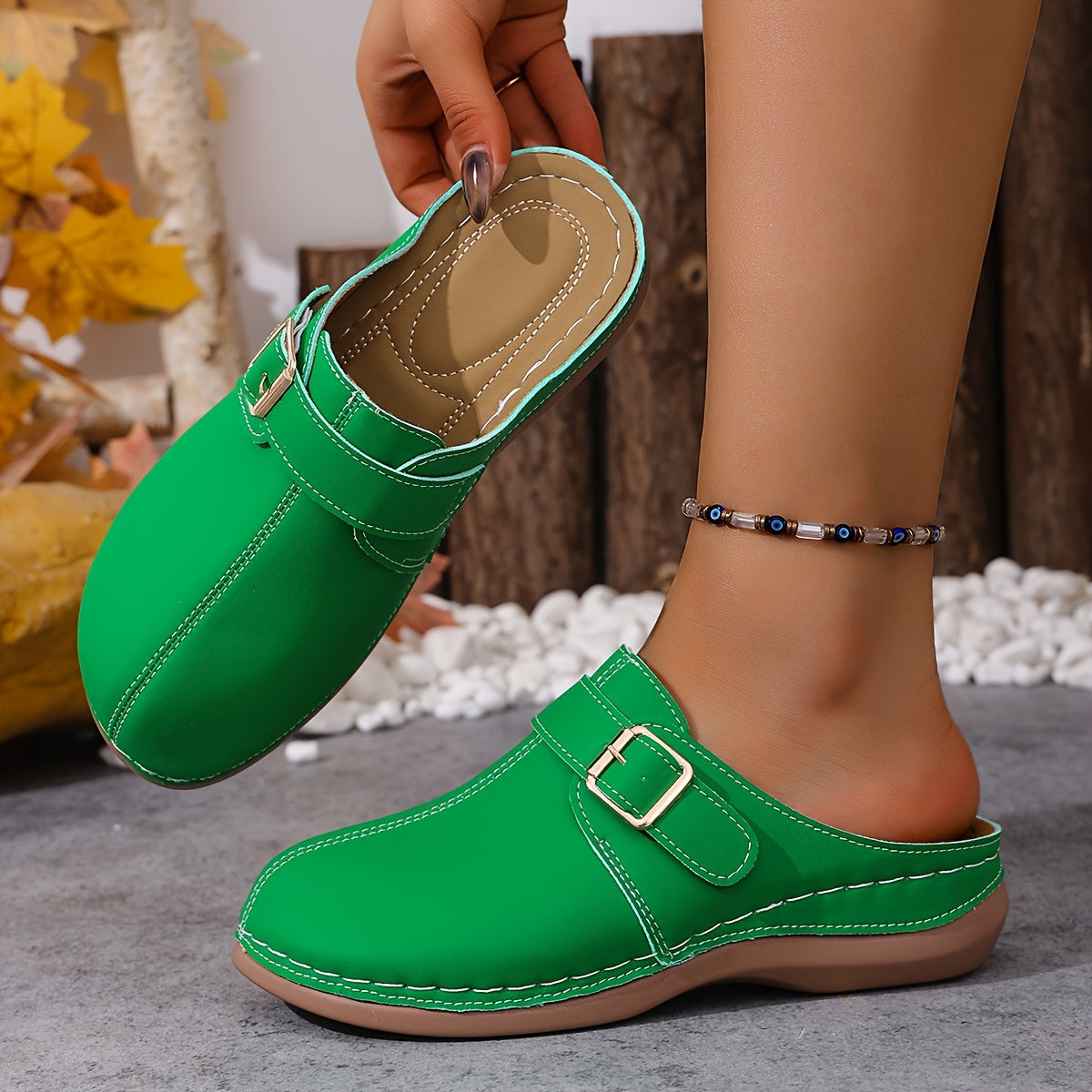 Velina | Sabots Boucle Confort Quotidien