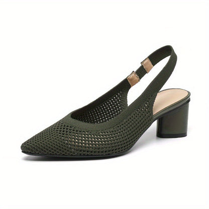 Liréa | Escarpins Slingback Maille Élégante