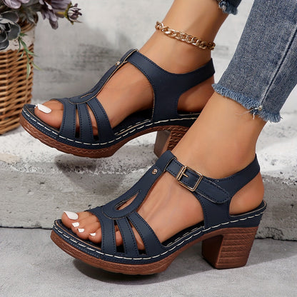 Calista | Sandales à Talon Confort Élégant