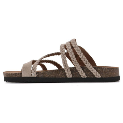Lysoréa | Sandales Brides Tressées Confort