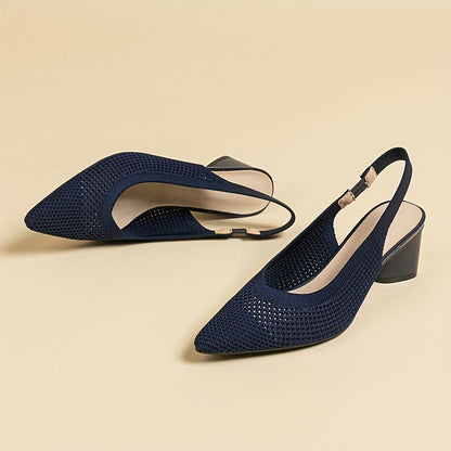 Liréa | Escarpins Slingback Maille Élégante