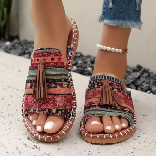 Leena | Sandales Plates Confortables