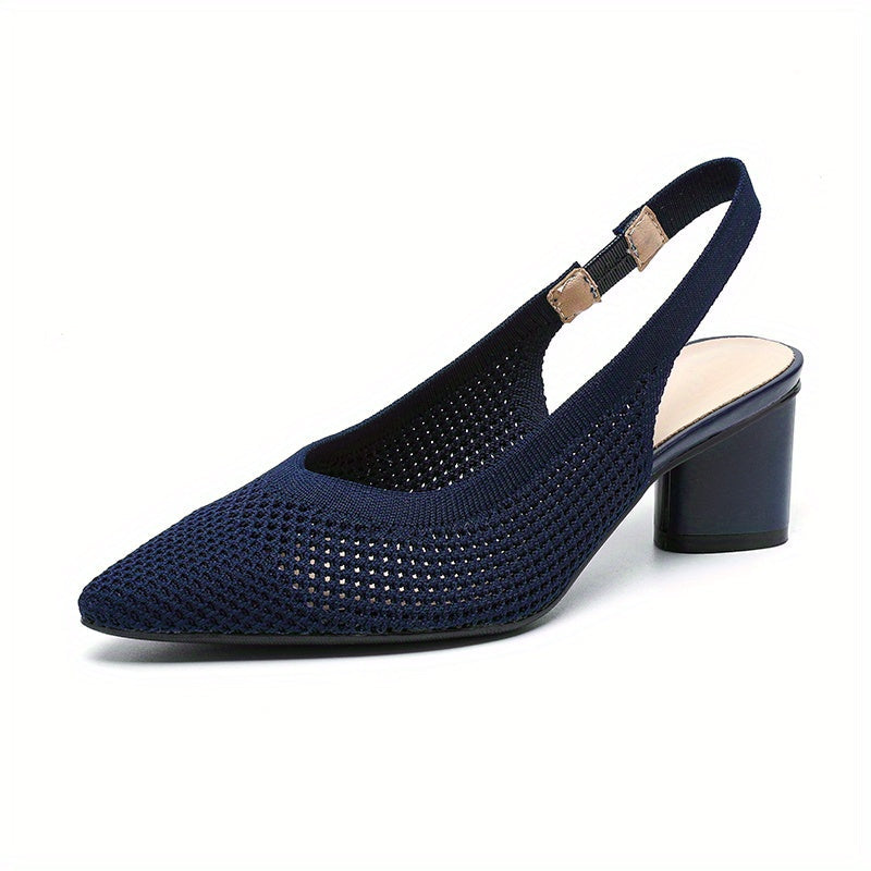 Liréa | Escarpins Slingback Maille Élégante