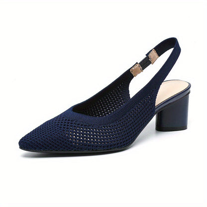 Liréa | Escarpins Slingback Maille Élégante