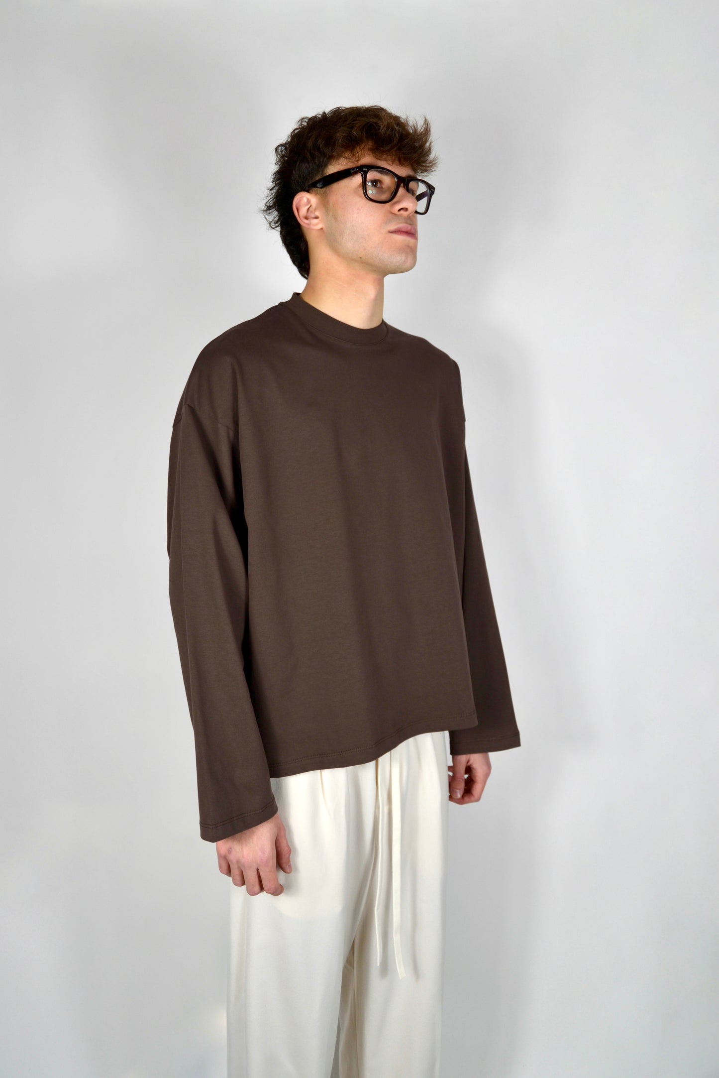 Longsleeve Marrone