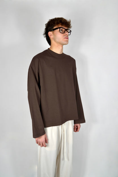 Longsleeve Marrone