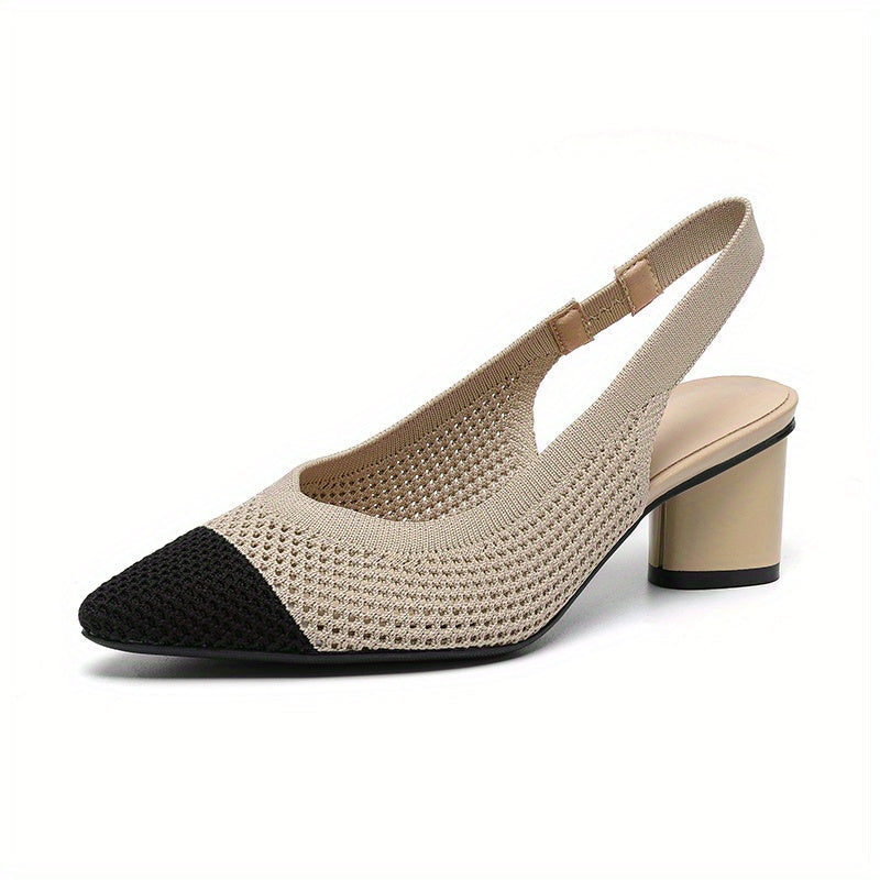 Liréa | Escarpins Slingback Maille Élégante