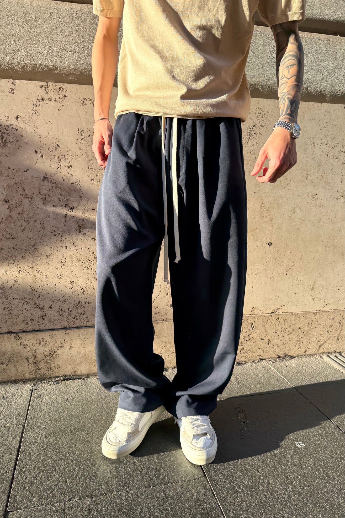 Pantalaccio Elegante Blu Notte