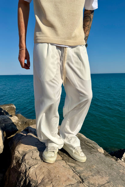 Pantalaccio Elegante Bianco