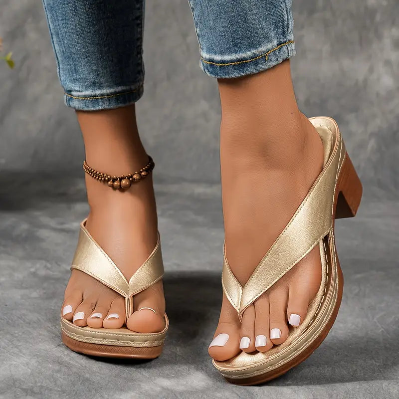 Maëlliane | Sandales Talon Confort Soutien