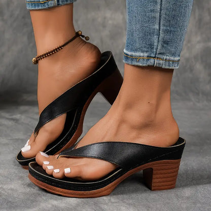 Maëlliane | Sandales Talon Confort Soutien
