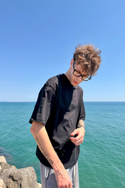 T-shirt Crop Nera