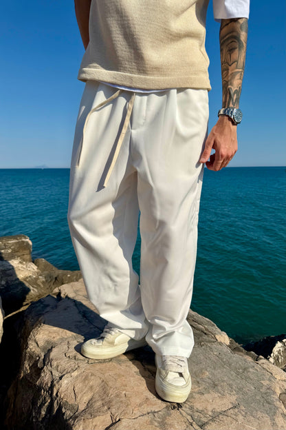 Pantalaccio Elegante Bianco