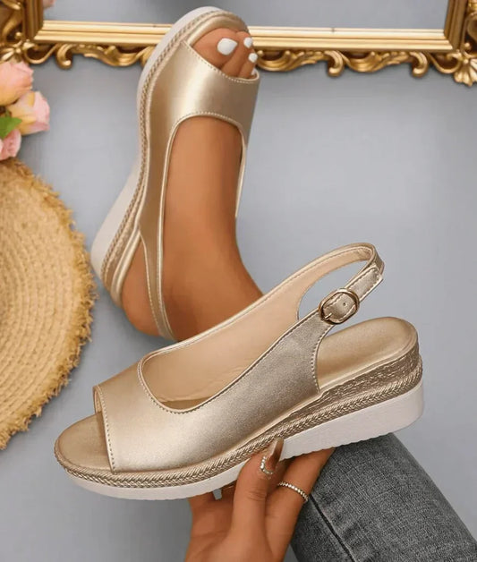 Aurélyne | Sandales Bride Ajustée Confort Élégant