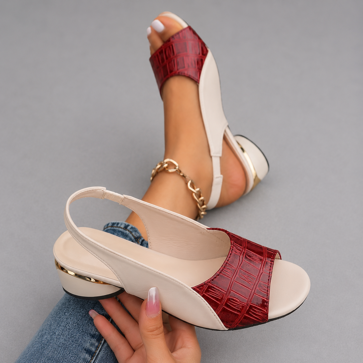 Mélisandre | Sandales Chic Maintien Douceur