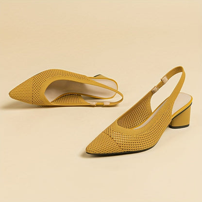 Liréa | Escarpins Slingback Maille Élégante