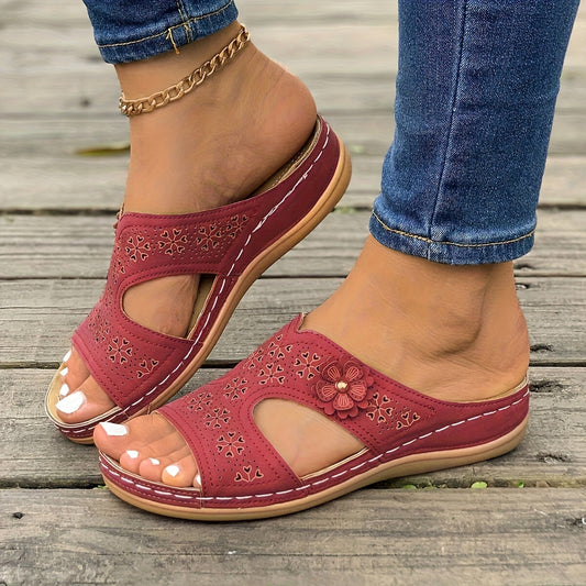 Selira | Sandales Confort Motif Élégant
