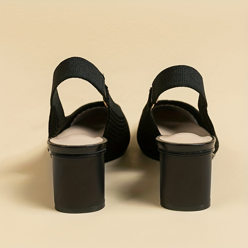Liréa | Escarpins Slingback Maille Élégante