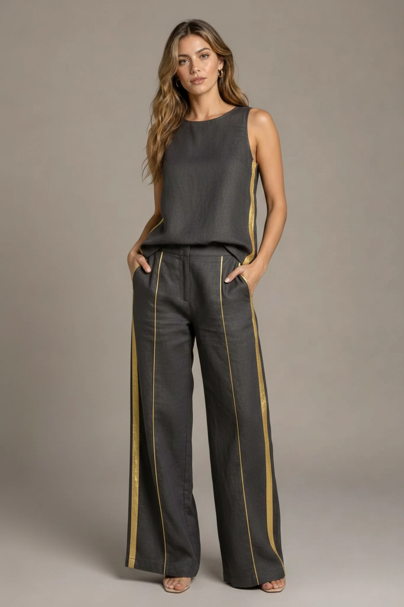 Leila | Conjunto elegante de dos piezas