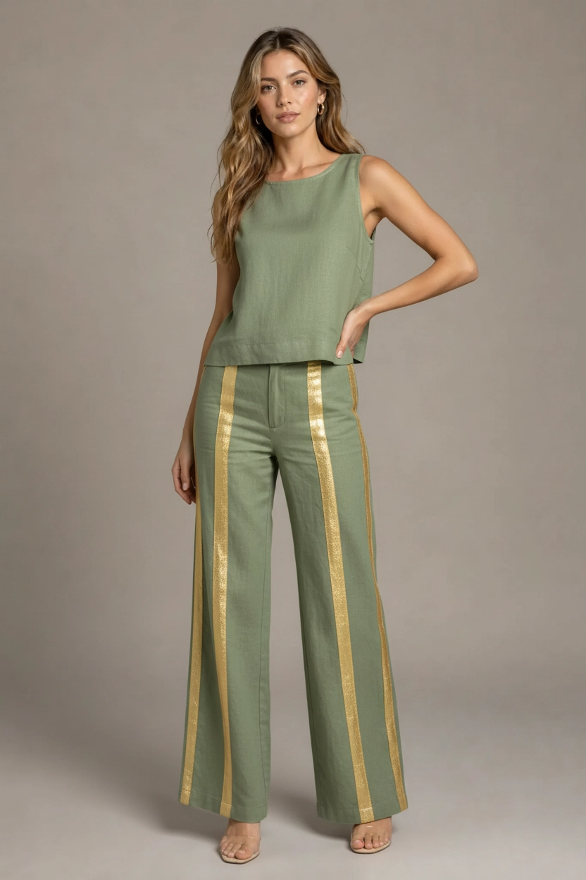 Leila | Conjunto elegante de dos piezas