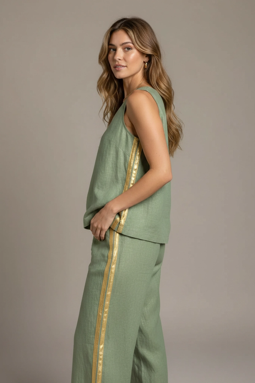 Leila | Conjunto elegante de dos piezas
