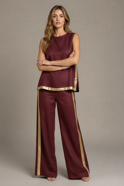 Leila | Conjunto elegante de dos piezas