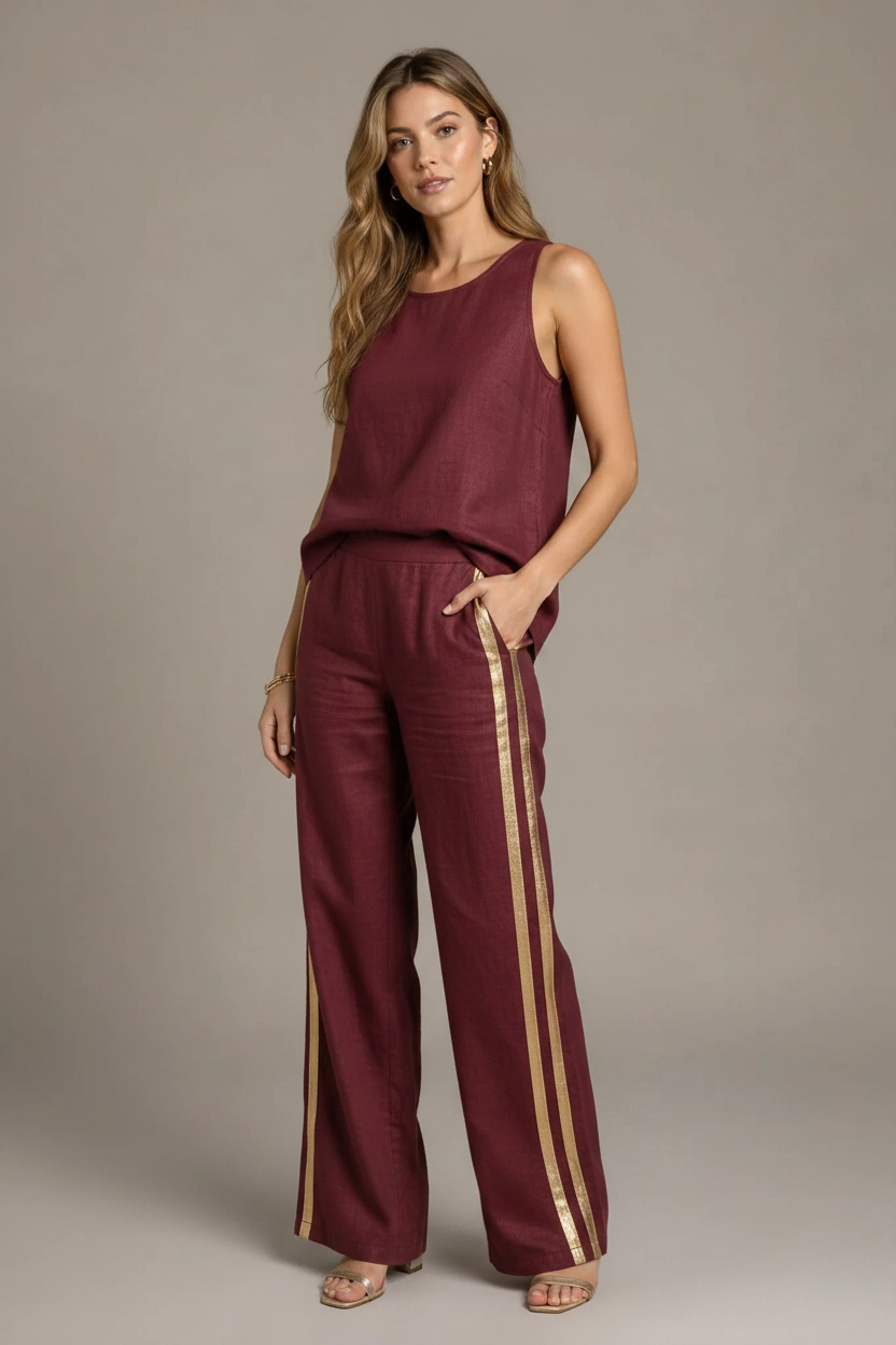 Leila | Conjunto elegante de dos piezas