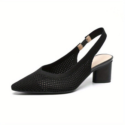 Liréa | Escarpins Slingback Maille Élégante