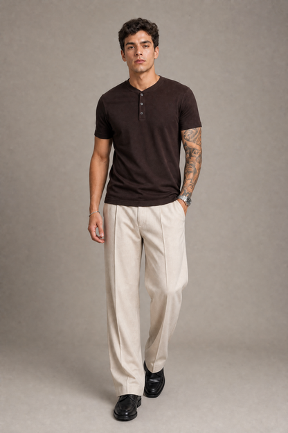 T-shirt Serafino Nera