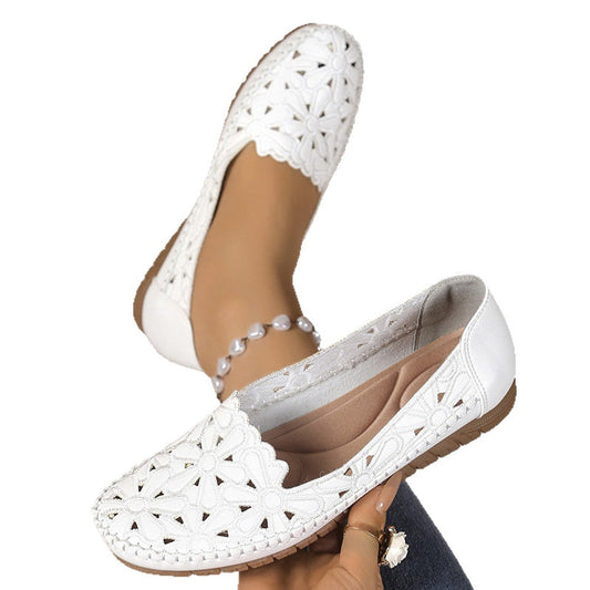 Éliorane | Mocassins Ajourés Confort Élégant